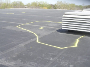 Locate problems with the help of an infrared roof moisture survey.