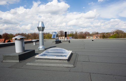 Detect small leaks with an infrared roof moisture survey.